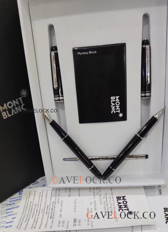 Set with Meisterstuck 164 Rollerball & Fountain & Inks & Refill Set with Meisterstuck 164 Rollerball & Fountain & Inks & Refill